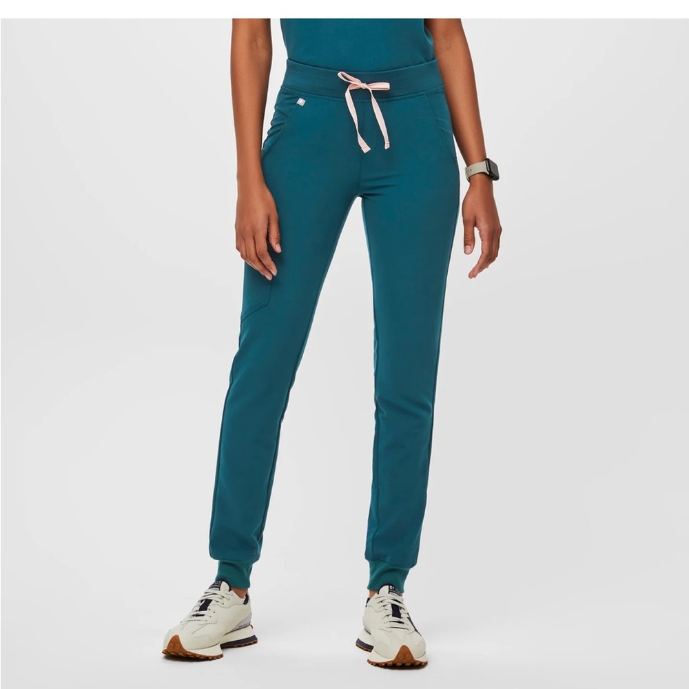 Figs Zamora Jogger Scrub Pants Carribean Blue